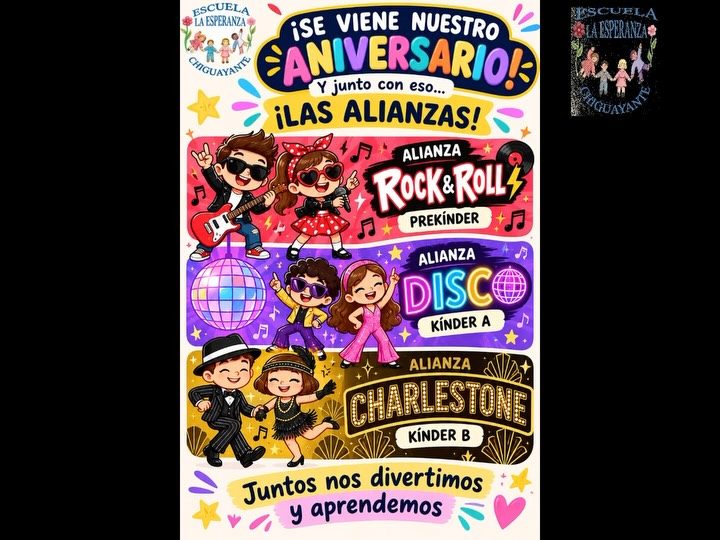 Video: 🎉🎈 ¡Estamos de aniversario y nuestras alianzas ya se preparan! 🎈🎉 En nuestra Escuela de Párvulos La Esperanza, ¡aprender…