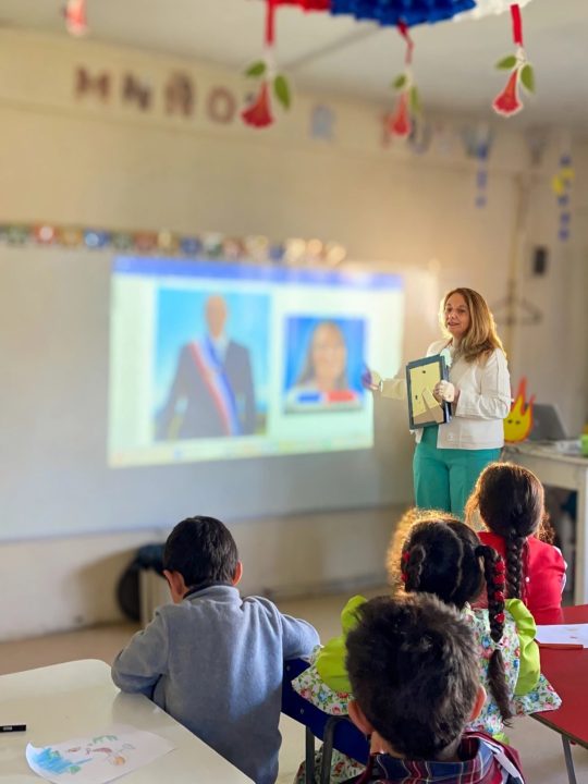 Foto de una publicación de la Escuela La Esperanza