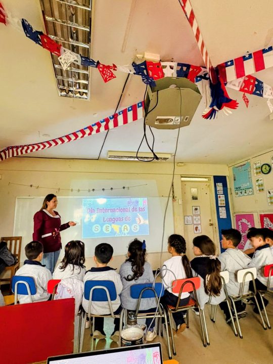 Foto de una publicación de la Escuela La Esperanza