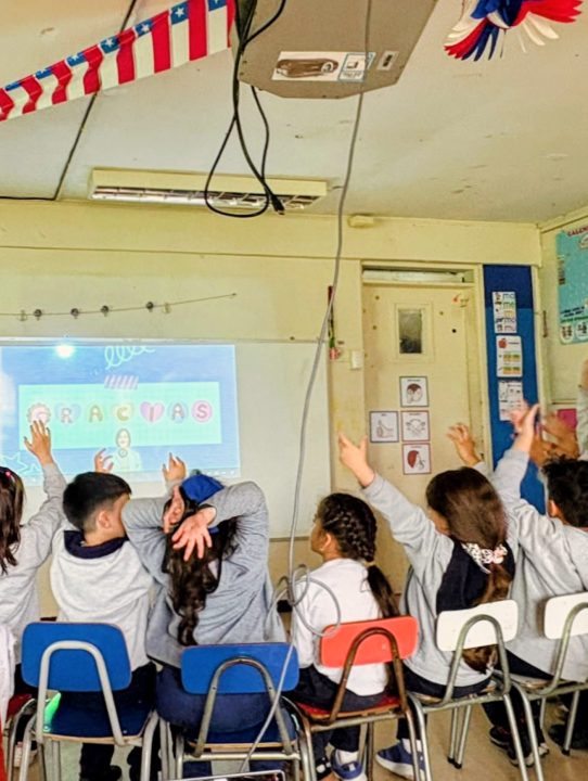 Foto de una publicación de la Escuela La Esperanza