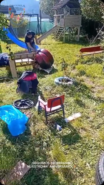 Video: 🎉♻️ ¡CREATIVIDAD, RECICLAJE Y TRABAJO EN EQUIPO! 🛞🌈 En el marco de la celebración de nuestro 44° aniversario, hoy nuestr…