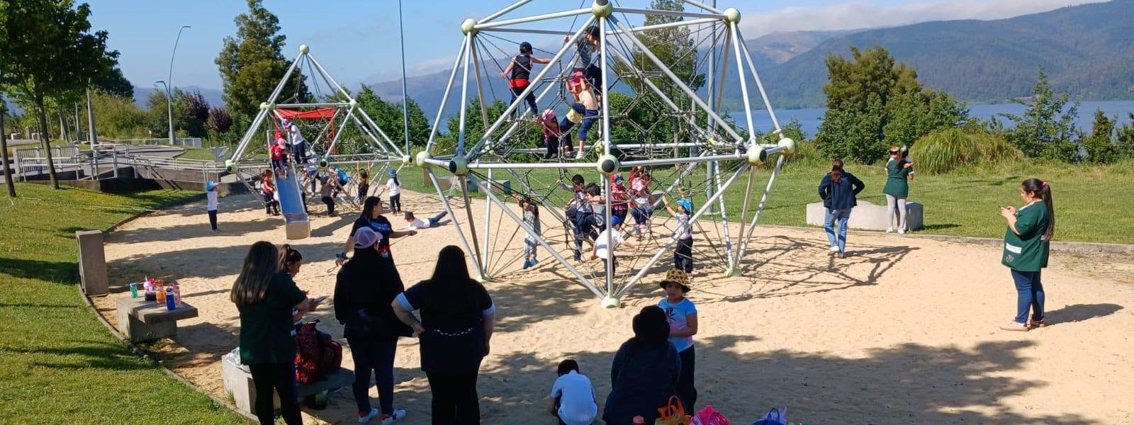 Salida pedagógica de los niños y niñas de la Escuela La Esperanza